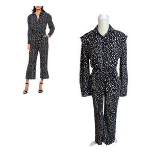 Lapis and Lillies Polka Dot Jumpsuit Pants